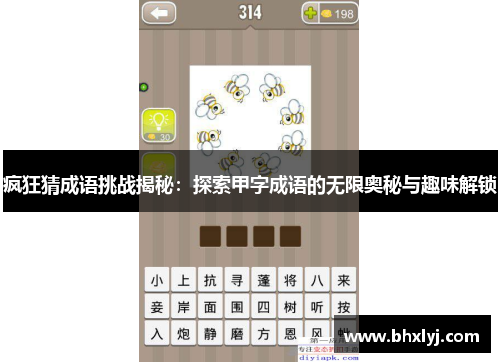 疯狂猜成语挑战揭秘：探索甲字成语的无限奥秘与趣味解锁